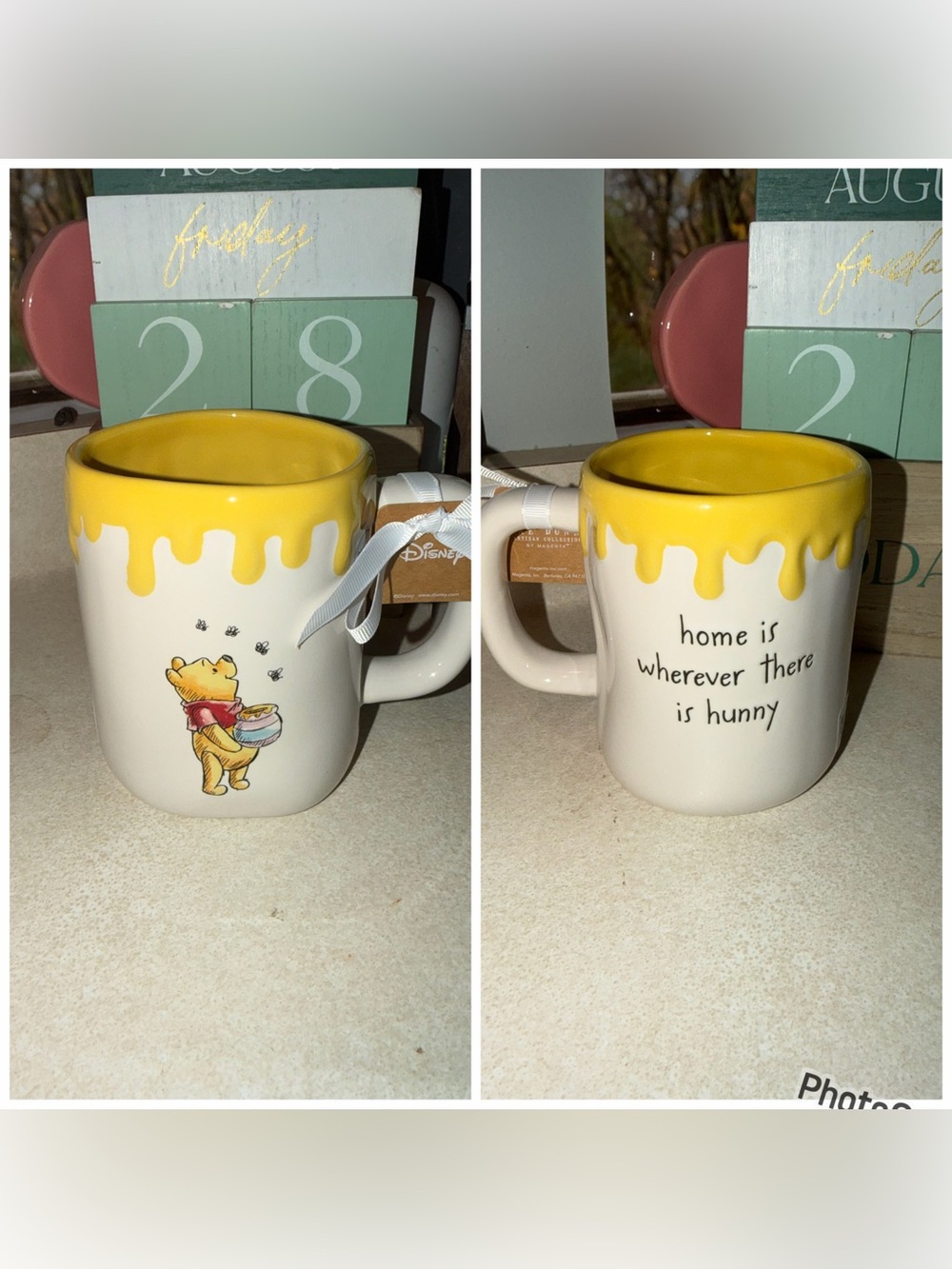Rae dunn home is wherever there is hunny Pooh mug